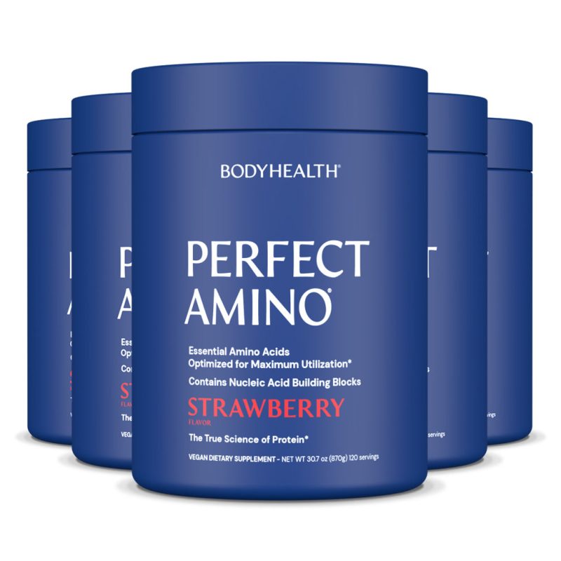 PerfectAmino 120srv Strawberry Powder 6 Pack