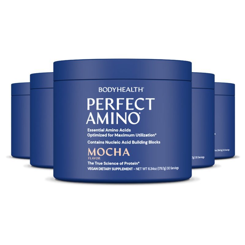 PerfectAmino 30srv Mocha Powder 6 Pack 0acb893f fd56 4495 b206 6b01ae427904