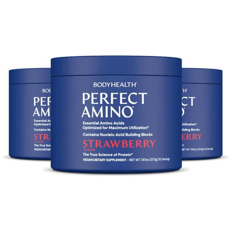 PerfectAmino 30srv Strawberry Powder 3 Pack a171d7a8 6b52 4540 a537 a09438515380