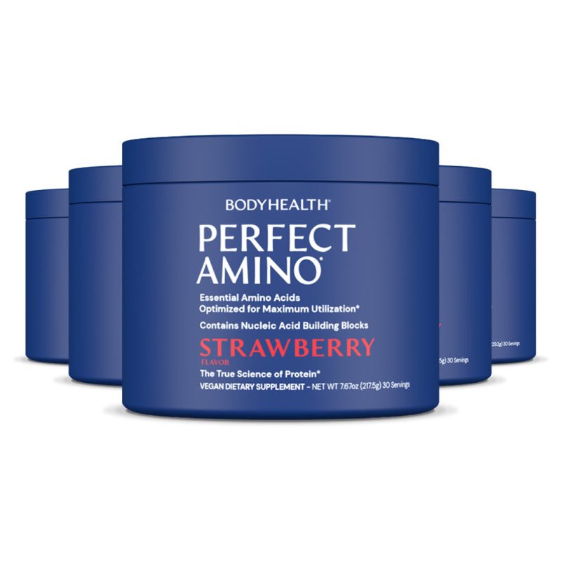 PerfectAmino 30srv Strawberry Powder 6 Pack f41c1202 281f 480d 9d14 4263e6799aa8