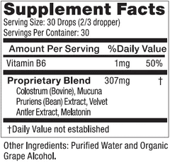 BodyHealth Optimum Sleep Assist Supplement Facts Panel